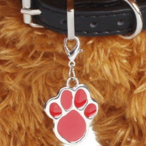 Paw-print Pendant Necklace Collar Jewelry