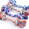 Double Knot Braided Bone Rope Toy