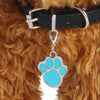 Paw-print Pendant Necklace Collar Jewelry