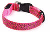LED Collar Leopard Print Design
